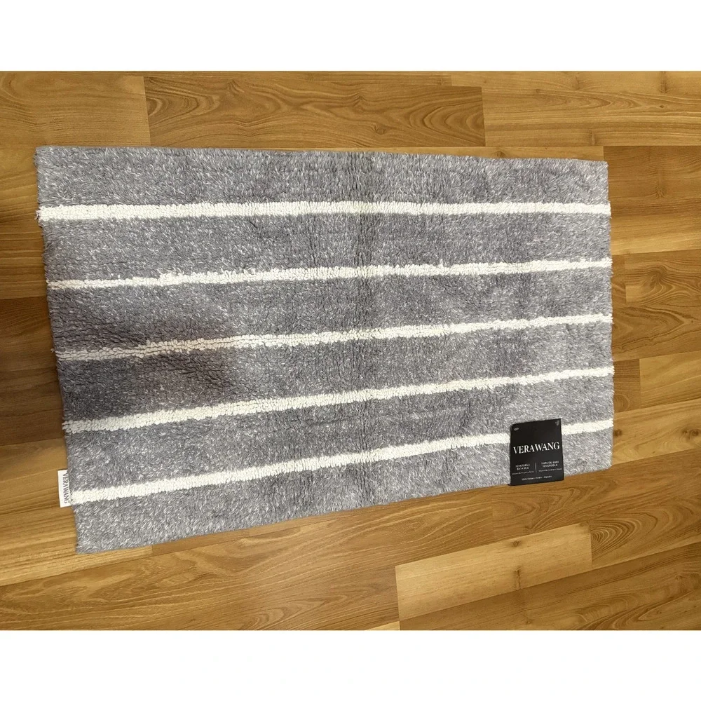 Vera Wang Luxury Plush Reversible Bath Bathroom Rug 21